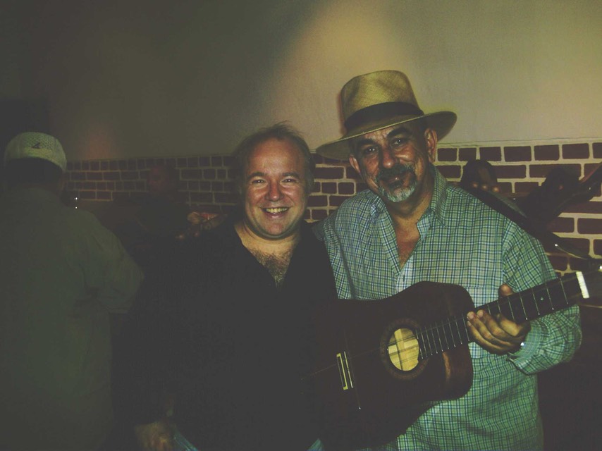 Kai Heumann y Pancho Amat